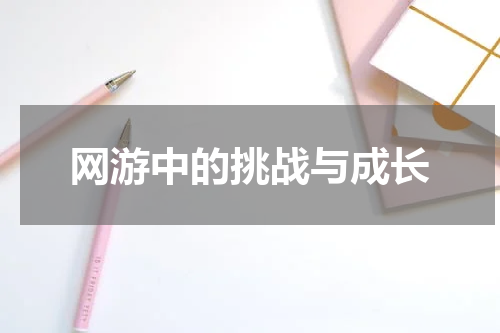 网游中的挑战与成长
