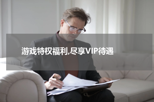 游戏特权福利,尽享VIP待遇