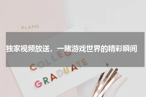  独家视频放送，一睹游戏世界的精彩瞬间