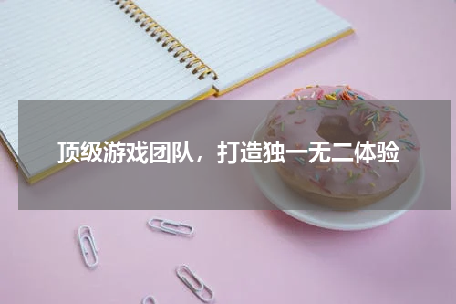 顶级游戏团队,打造独一无二体验