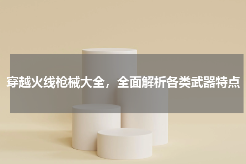 穿越火线枪械大全，全面解析各类武器特点