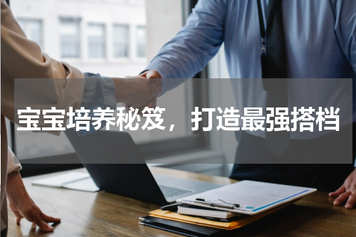 宝宝培养秘笈，打造最强搭档