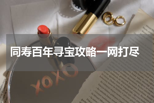  同寿百年寻宝攻略一网打尽