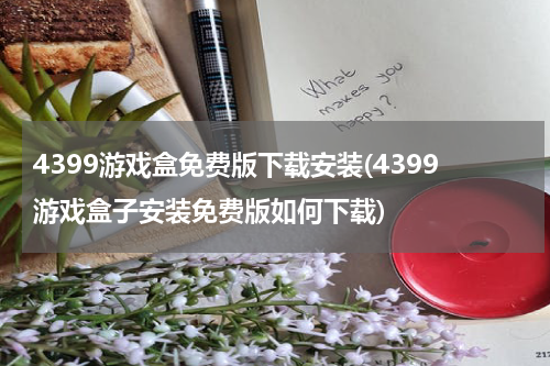 4399游戏盒免费版下载安装(4399游戏盒子安装免费版如何下载)