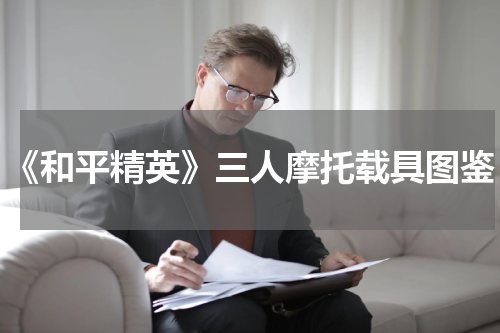 《和平精英》三人摩托载具图鉴