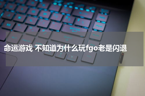 命运游戏 不知道为什么玩fgo老是闪退